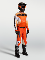 Alpinestars Racer Amber Jersey, Motocross Racing, Men's, Amber and Black, lightweight polyfabric, full gear set on model.