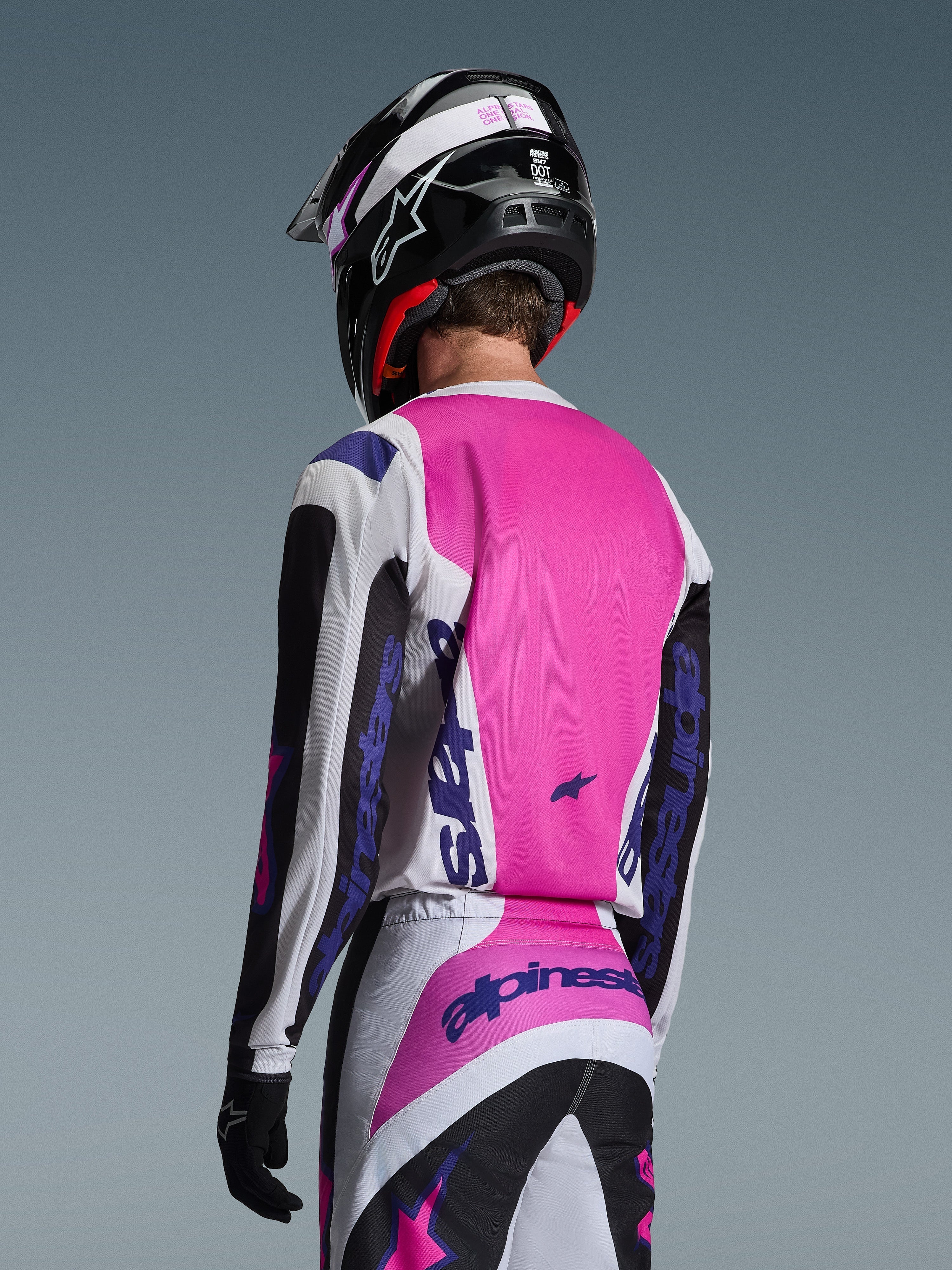 2026 Fluid Grid Jersey - Black MOTOCROSS Jerseys