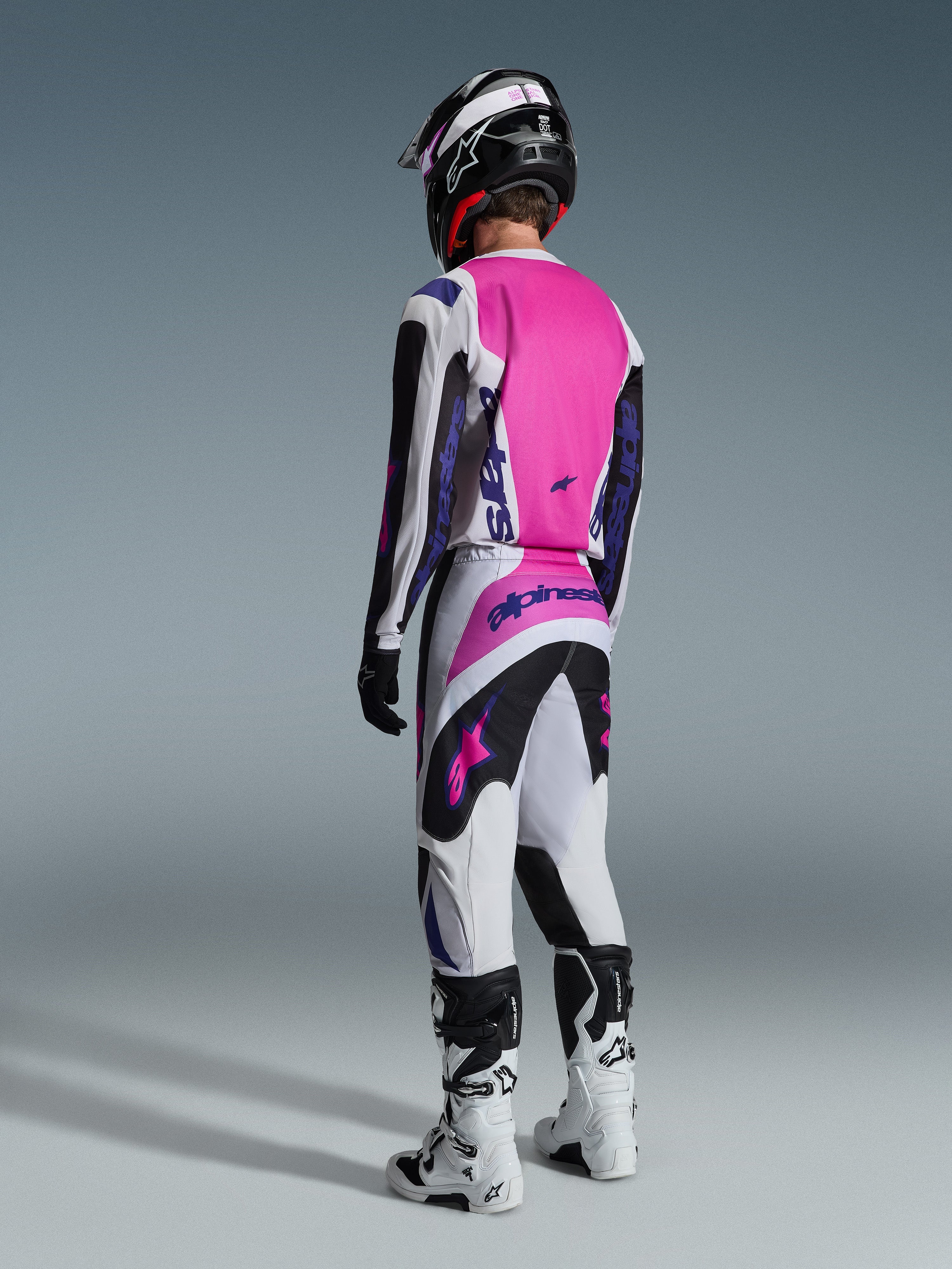 2026 Fluid Grid Jersey - Black MOTOCROSS Jerseys