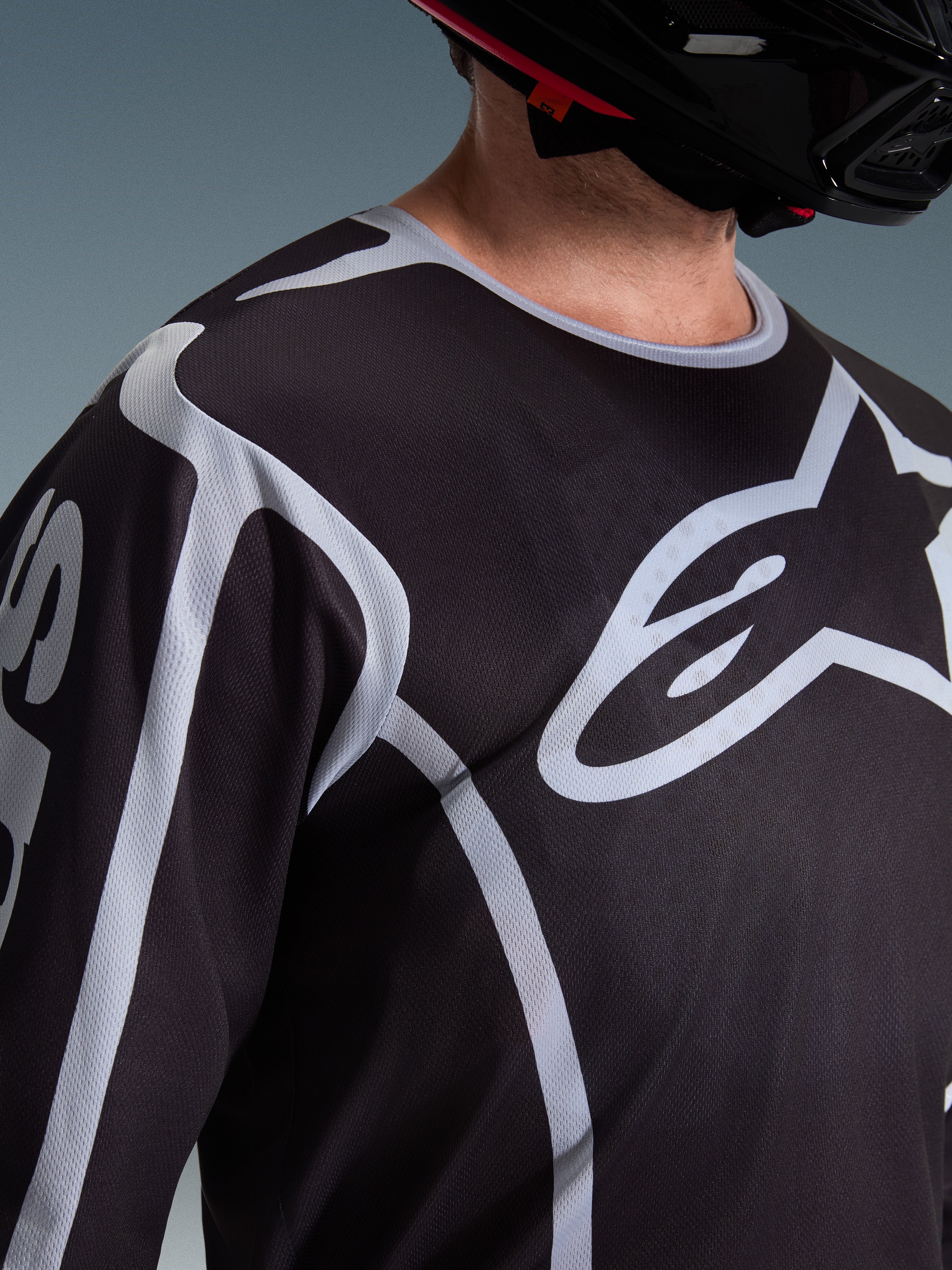 2026 Fluid Apex Jersey - Black MOTOCROSS Jerseys