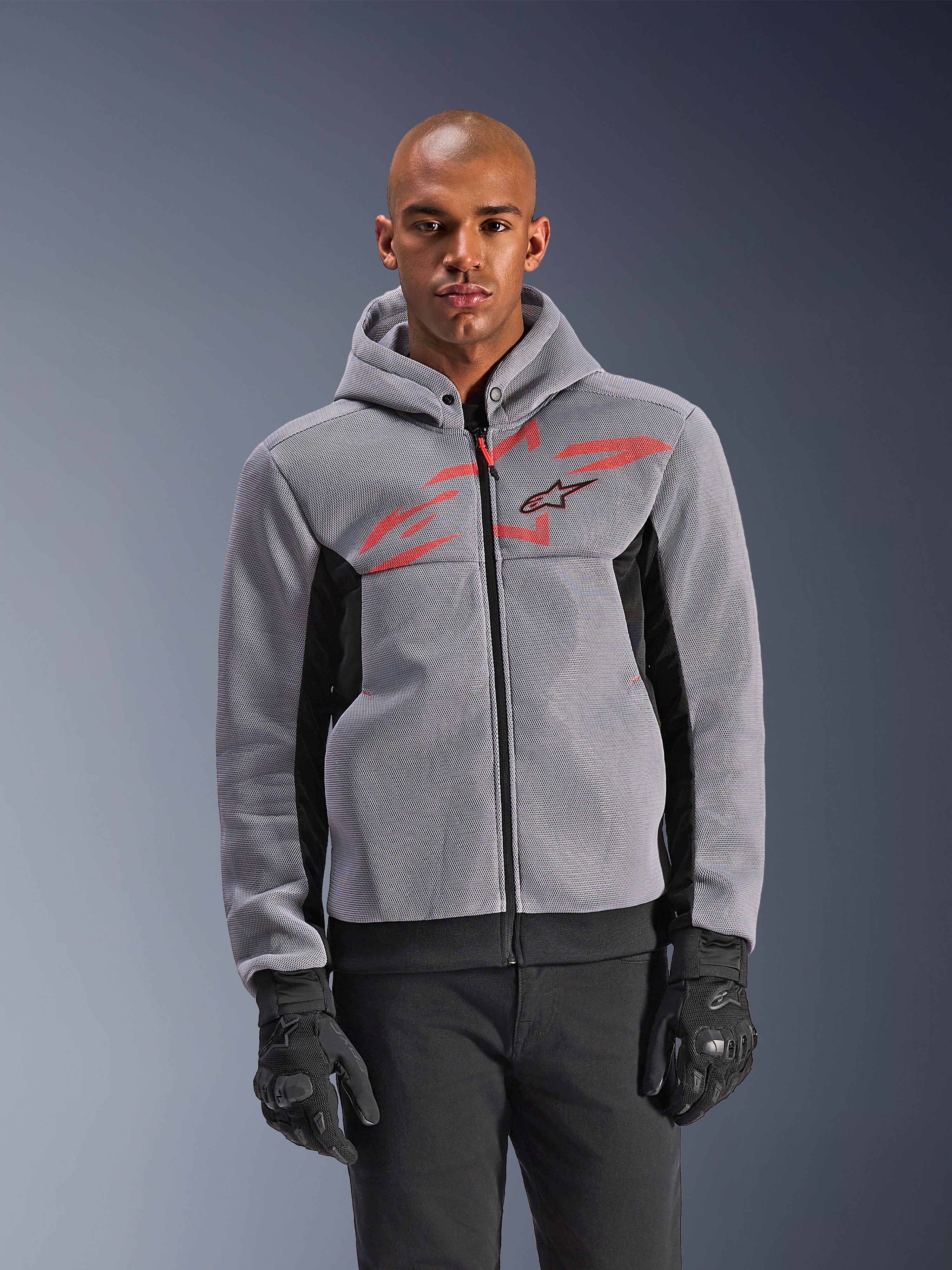 Chrome Superairflow Hoodie | Alpinestars
