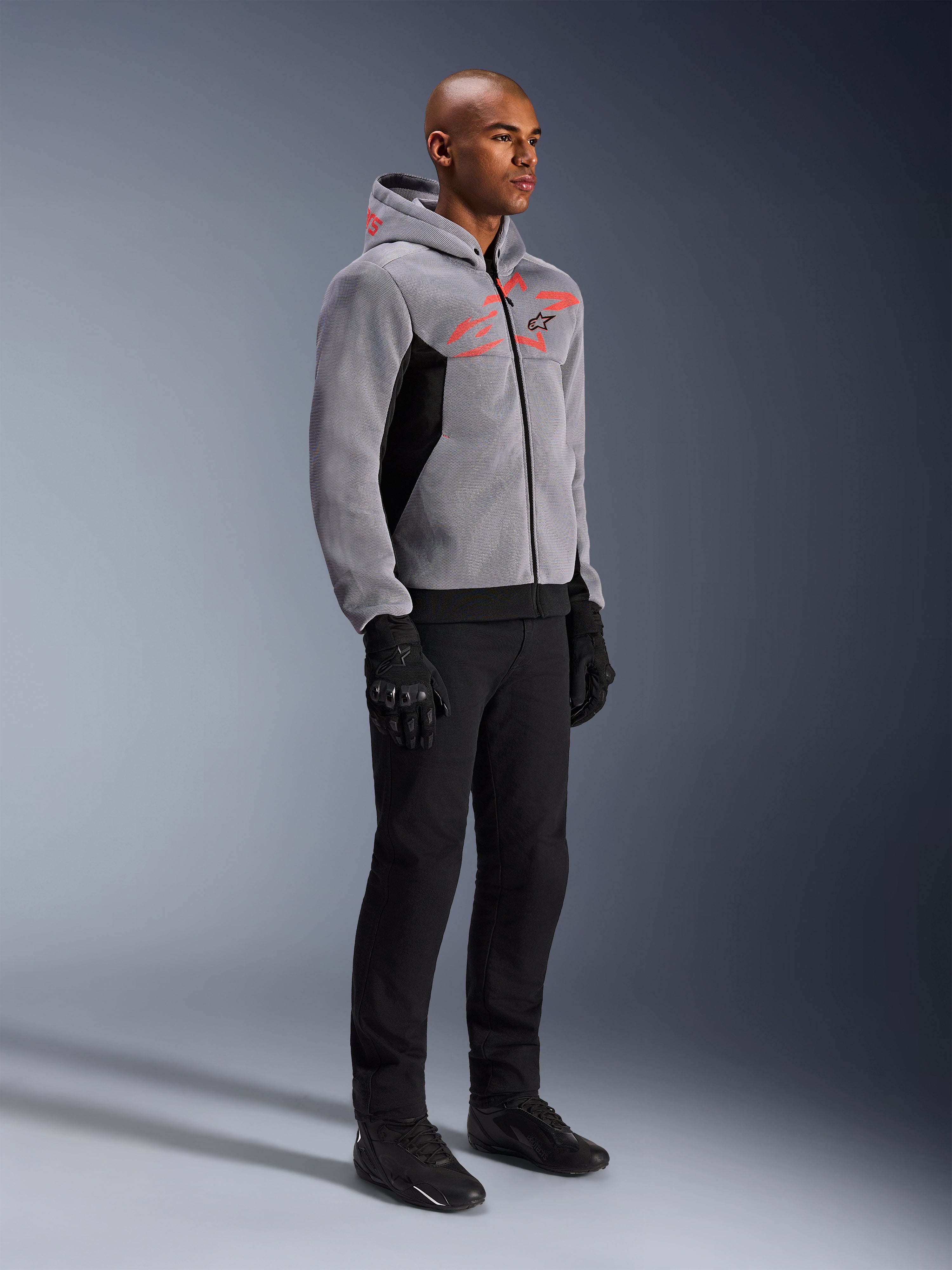 Chrome Superairflow Hoodie | Alpinestars