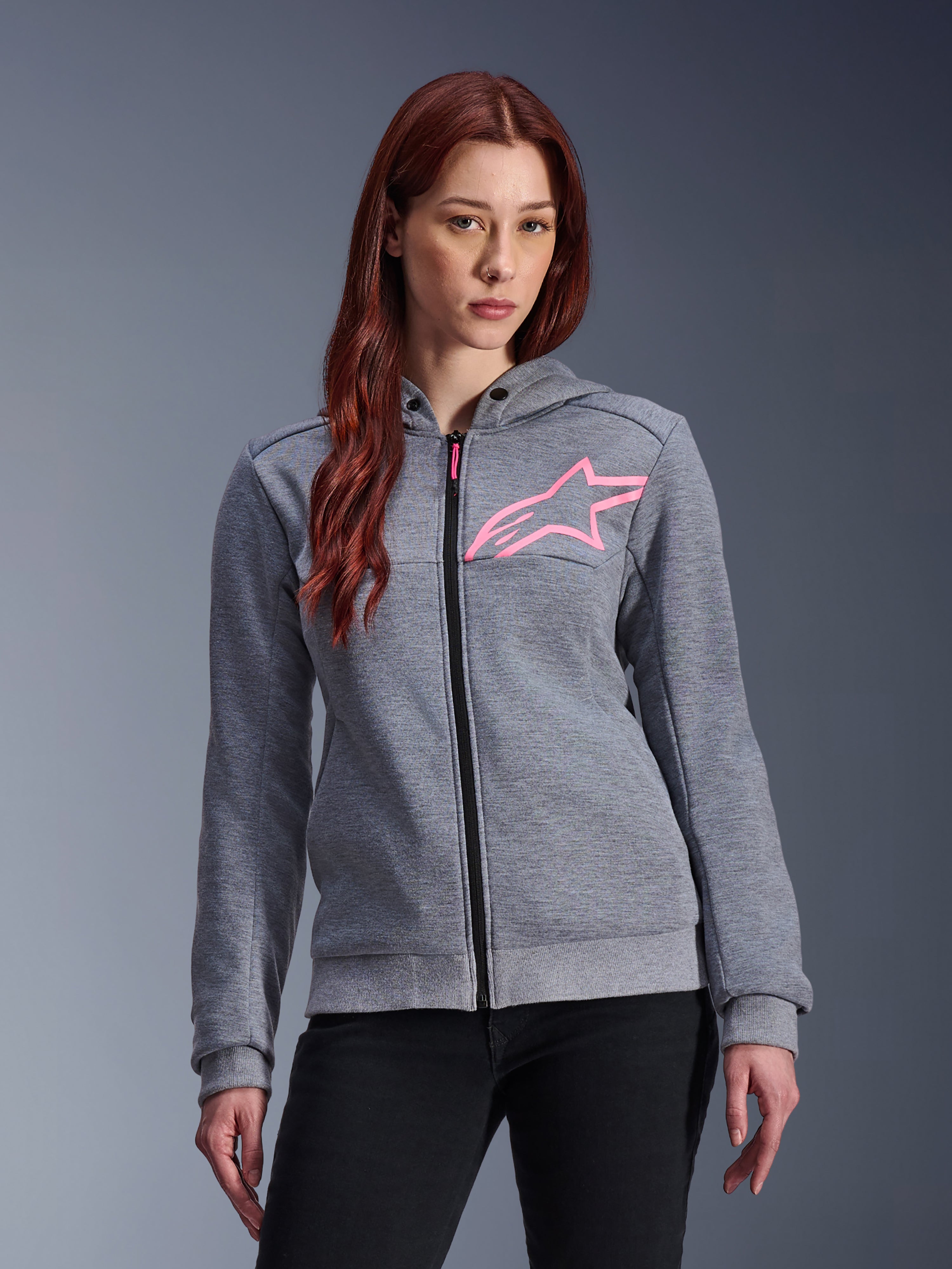 Woman Stella Chrome V2 Sport Hoodie - Gray RACING/SPORT Hoodies