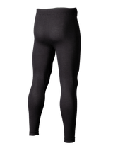 Alpinestars ZX Evo V3 Bottom, Auto Racing Base Layer Pants, Black, rear 3/4 view showing slim-fit flame-resistant leggings, jacquard mesh construction for breathability in motorsport