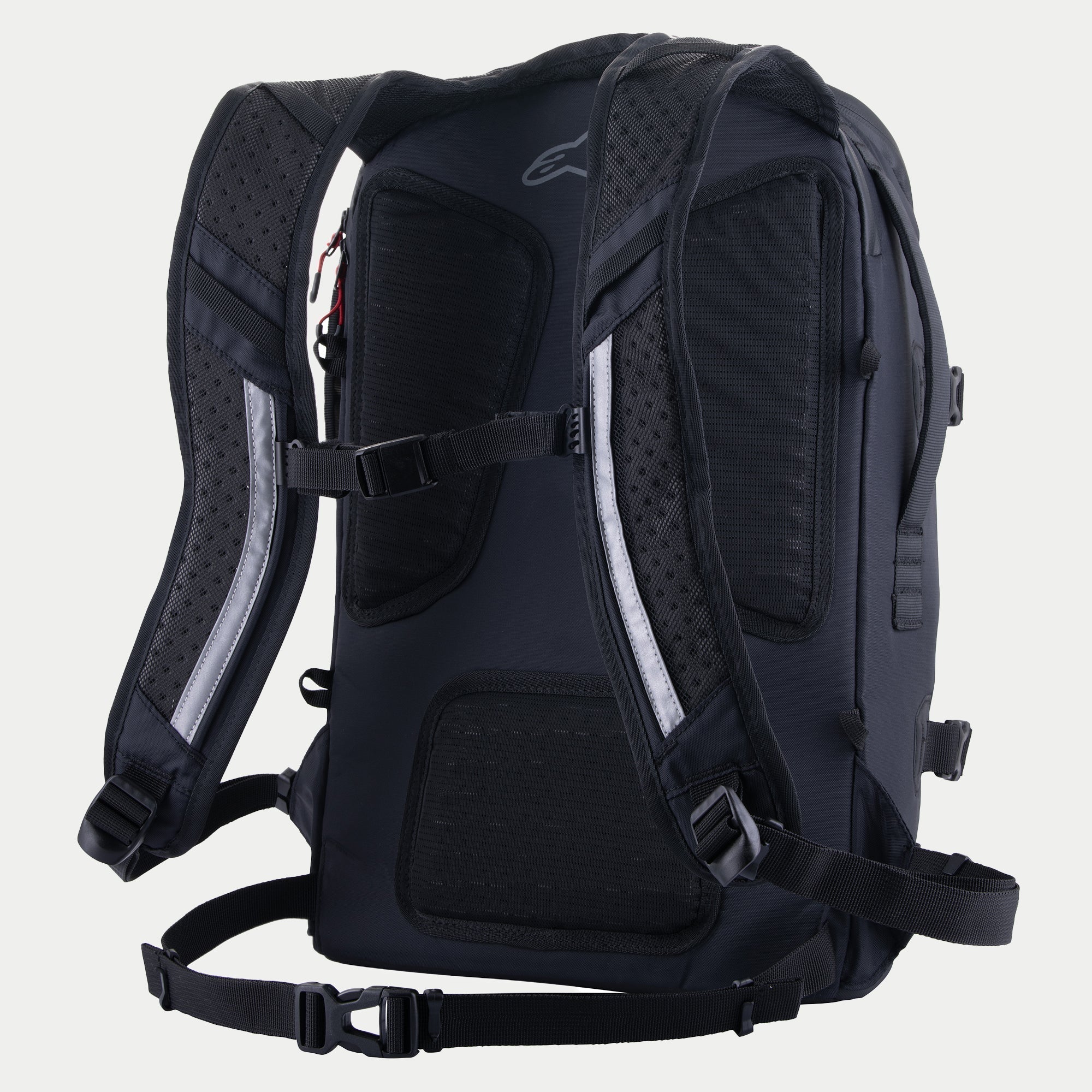 AMP-7 Backpack - BLACK ADVENTURE Riding Backpacks