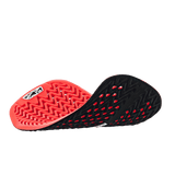 Alpinestars Nucleon Plasma Back Protector Insert, Red and Black, flexible motorcycle back protector featuring a honeycomb pattern and extensive perforations for breathability, lightweight and adaptable safety gear