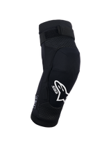 Alpinestars Bionic Plasma Youth Knee Protector, Black, Motocross Protection Gear, White Alpinestars Logo and Plasma Branding, 3D Mesh Chassis, Adjustable Top Strap, Ergonomic Contoured Design