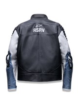 RSRV Threadline Veste en cuir