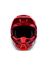 Alpinestars SM3 Radium Helmet ECE06, motocross helmet, red and white, ECE 22.06 certified, lightweight thermo-injected shell.