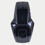 Alpinestars Supertech R10 Top Vent, Helmet Accessory, Black Glossy, replacement part for S-R10 helmets with high-gloss finish and embossed logo