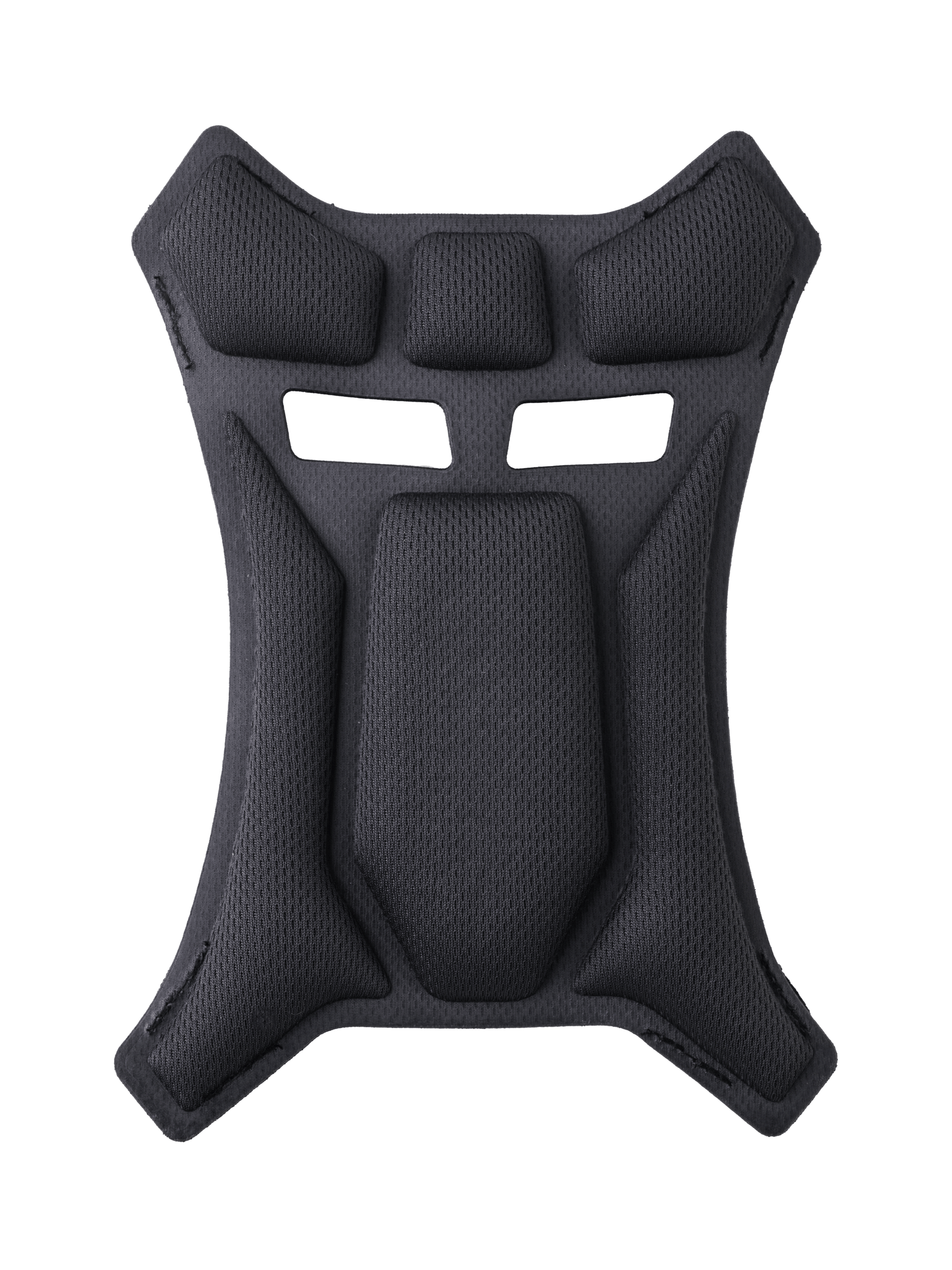 Alpinestars S-R7 Top Pad, replacement helmet interior padding, black, mesh textile construction