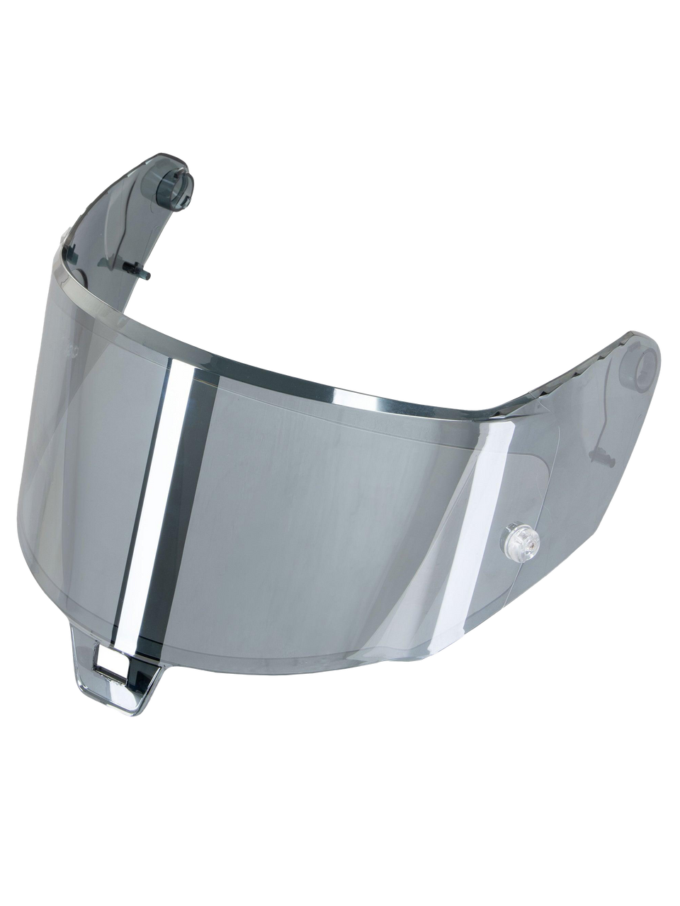 Alpinestars Supertech R10 Shield Mirror Silver, gray motorcycle helmet visor with UV protection and anti-scratch coating.