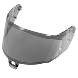 Alpinestars Supertech R10 AFHS-01 Light Smoke Shield, motorcycle racing visor for S-R10 helmets, gray tint.