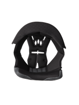 Alpinestars S-M3 Crown Pad, Motorcycle Helmet Replacement Liner, Black and Gray, Perforated Ventilation Design, Foam Padding with Mesh Fabric, Ergonomic Inner Cushioning for Comfort and Protection