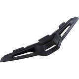 Alpinestars Supertech Breath Deflector, Motorcycle Helmet Accessory, Black, precision-molded plastic with an angular design and symmetrical ventilation openings, matte finish, compatible with S-M10 and S-M8 helmets