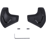 Alpinestars Elbow Sliders, Black, Motorcycle Elbow Protector Inserts, two anatomically shaped PU sliders with glossy accents, includes mounting screws and an Allen wrench, replacement gear for racing leather suits