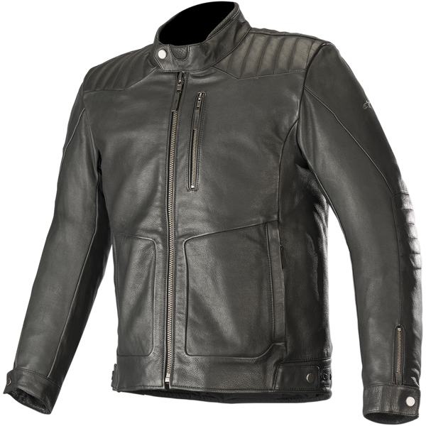 Crazy Eight Leather Jacket - BLACK CONTEMPORARY Leather Jackets