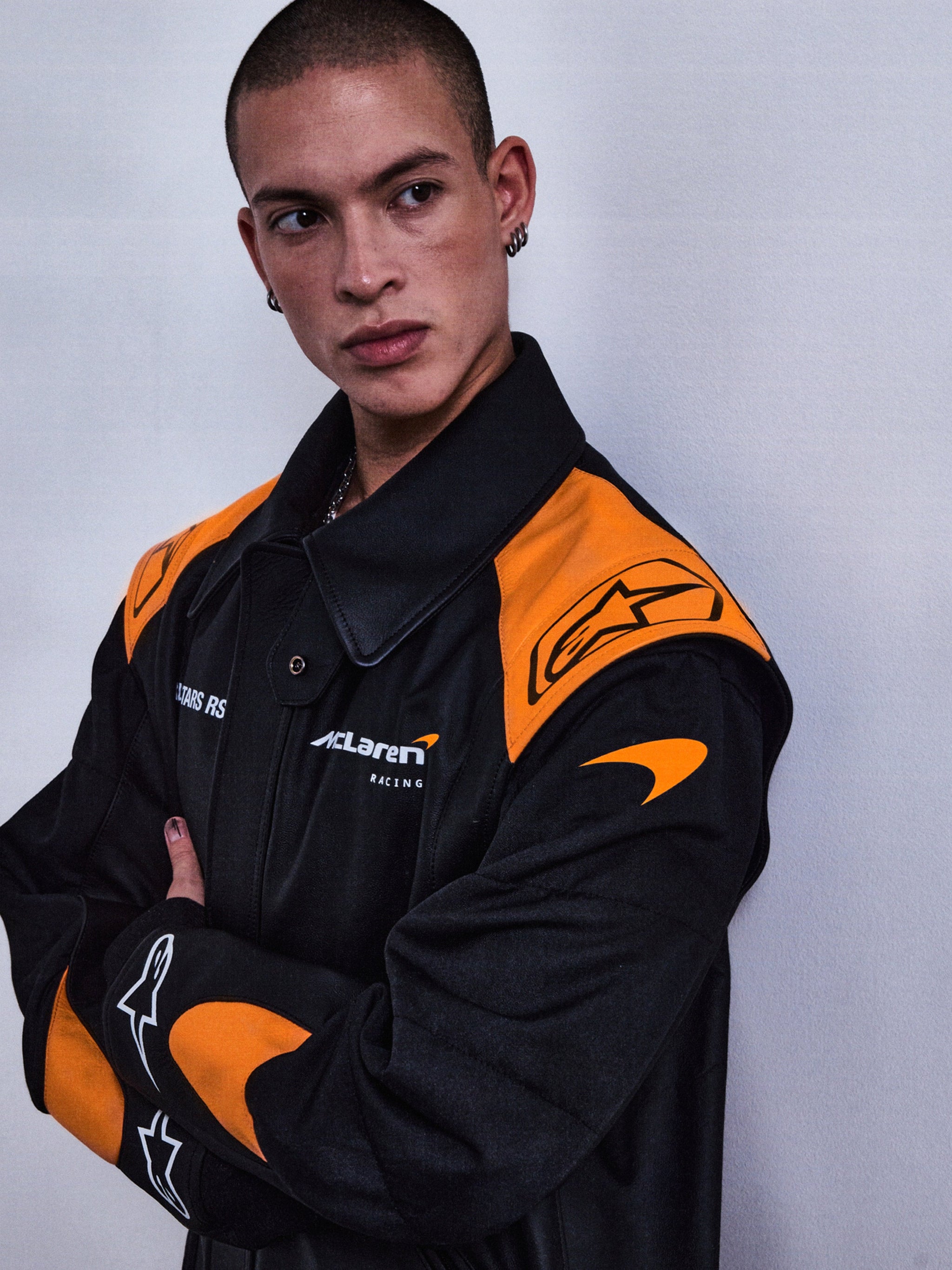RSRV Track Star Veste en cuir