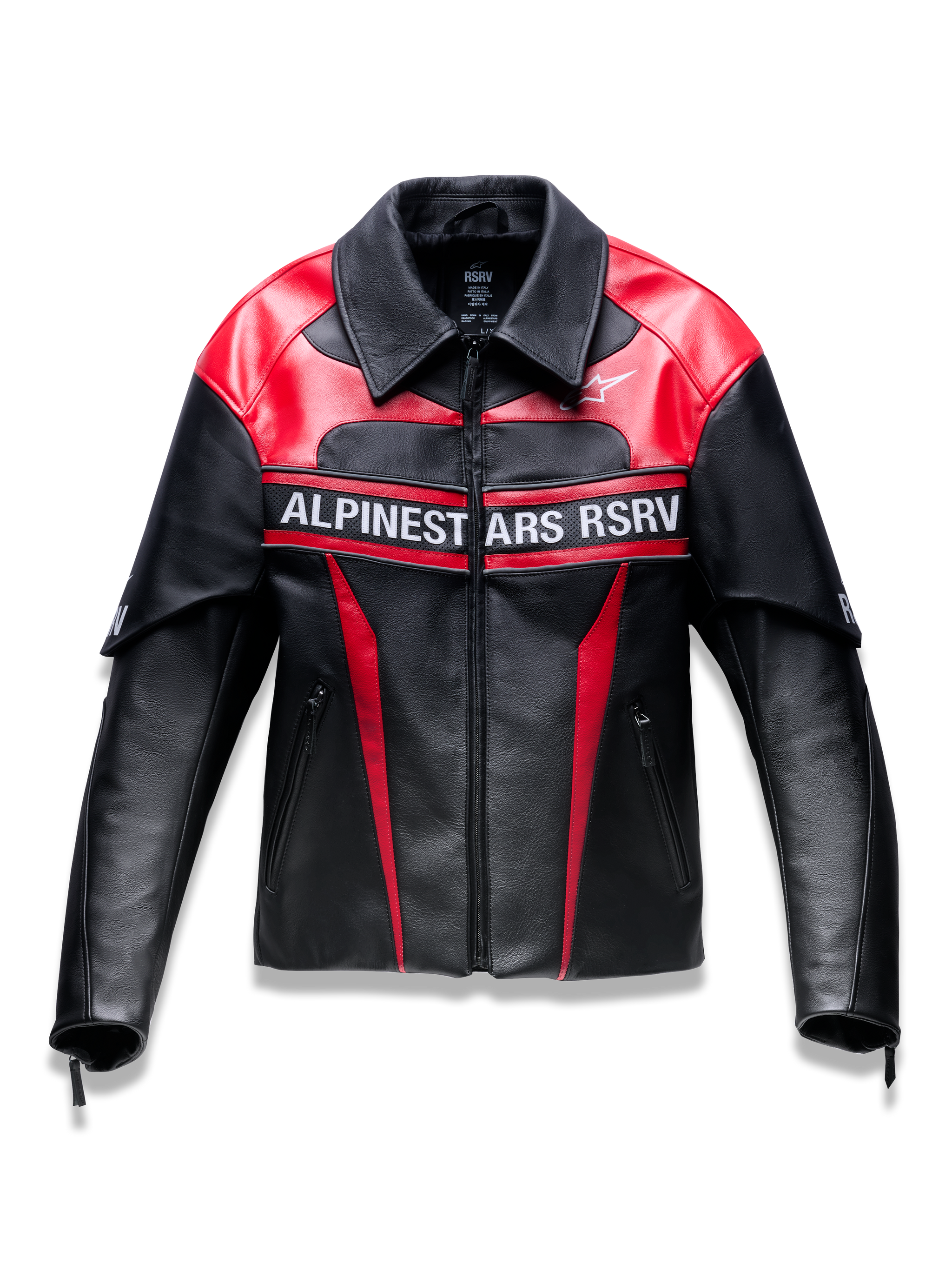 RSRV Hagaze Veste en cuir
