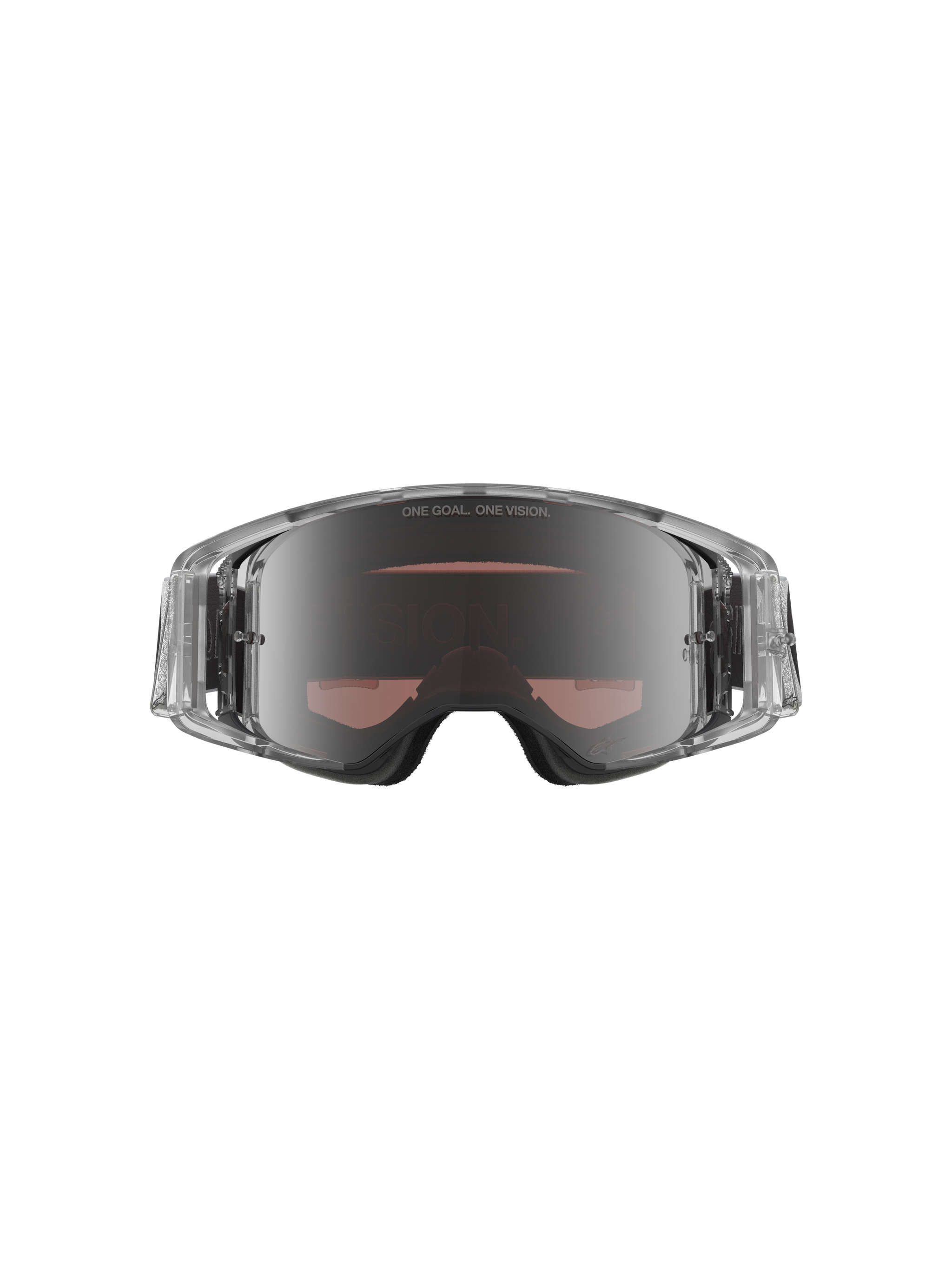 Alpinestars Limited Edition DNGR38 XXV Supertech Vision Goggles, Motocross Eyewear, Silver Mirror Lens, Clear and Black.