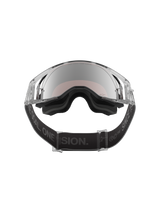 Limited Edition Alpinestars DNGR38 XXV Supertech Vision Goggles, silver mirror lens motocross eyewear with black strap.