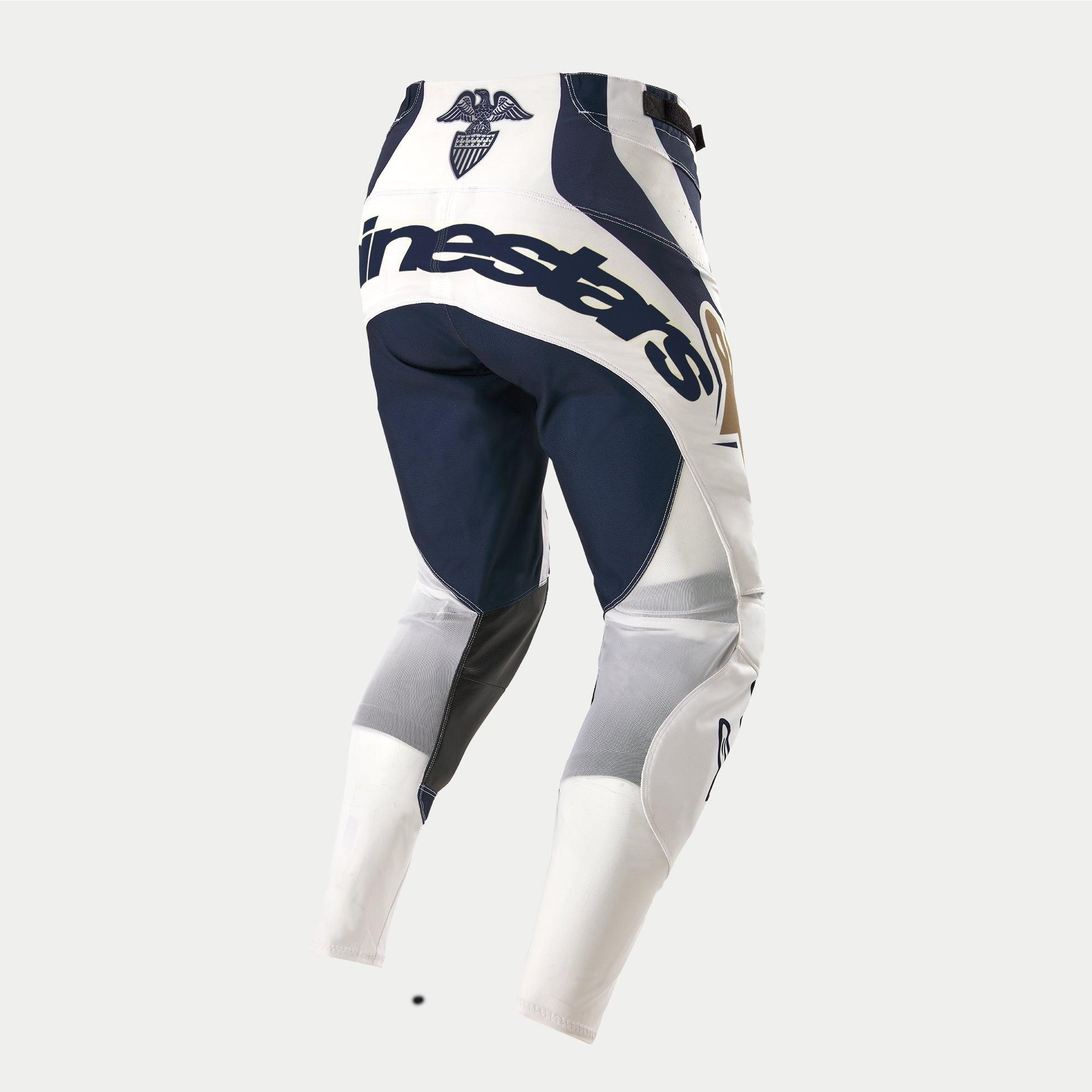 Techstar Dress Whites Tropical LE Pants - BLUE MOTOCROSS Pants