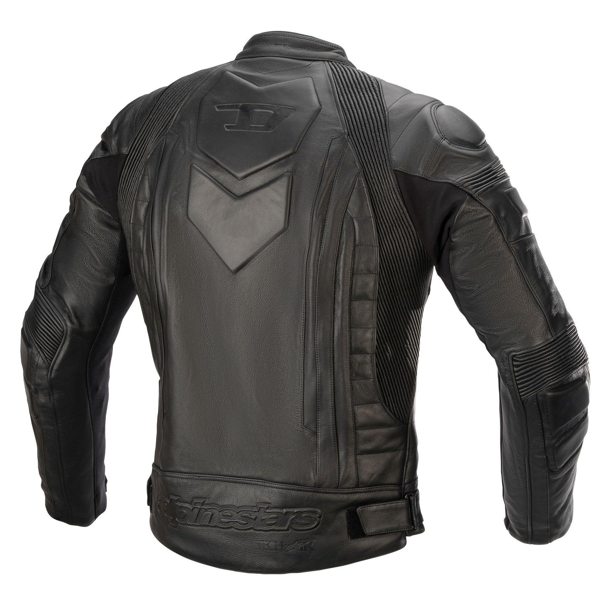 ALPINESTARS X DIESEL AS-DSL Shiro - Black Motorcycle Jacket