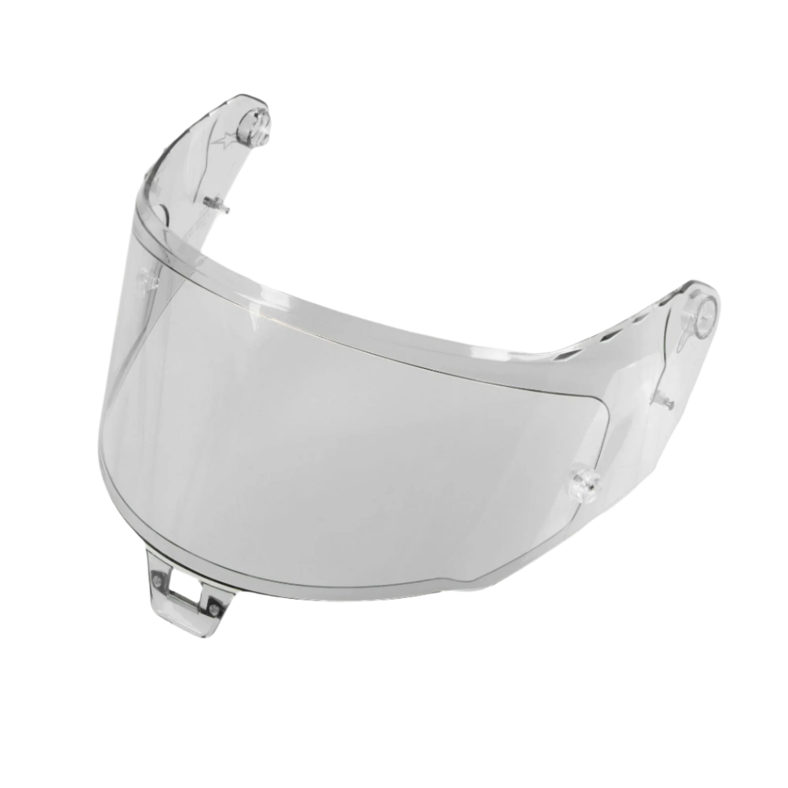 Alpinestars Supertech R10 Shield, clear photochromic racing helmet visor with UV protection and anti-scratch coating.