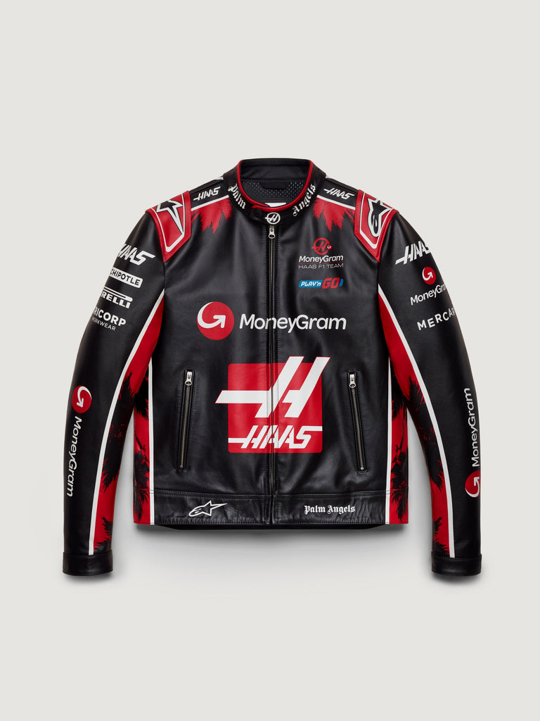 PALM ANGELS + ALPINESTARS X MONEYGRAM HAAS F1 TEAM JACKET