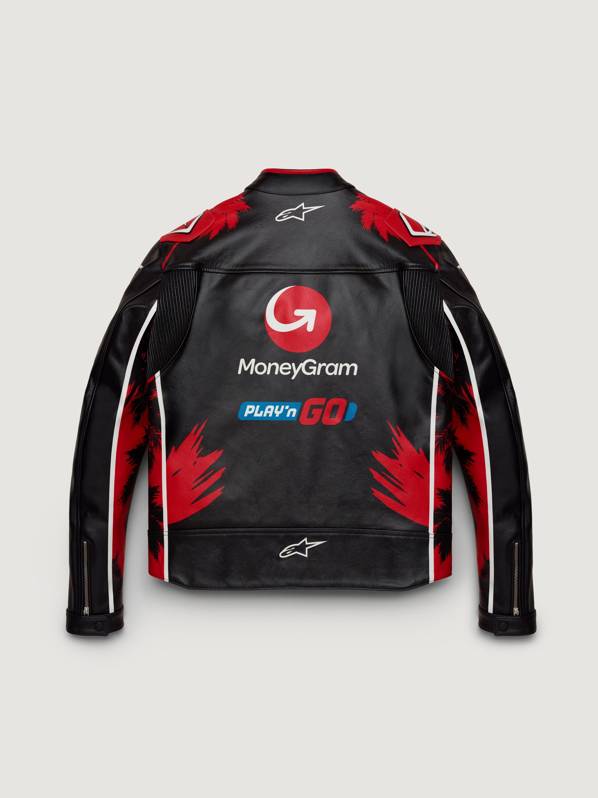 PALM ANGELS + ALPINESTARS X MONEYGRAM HAAS F1 TEAM JACKET