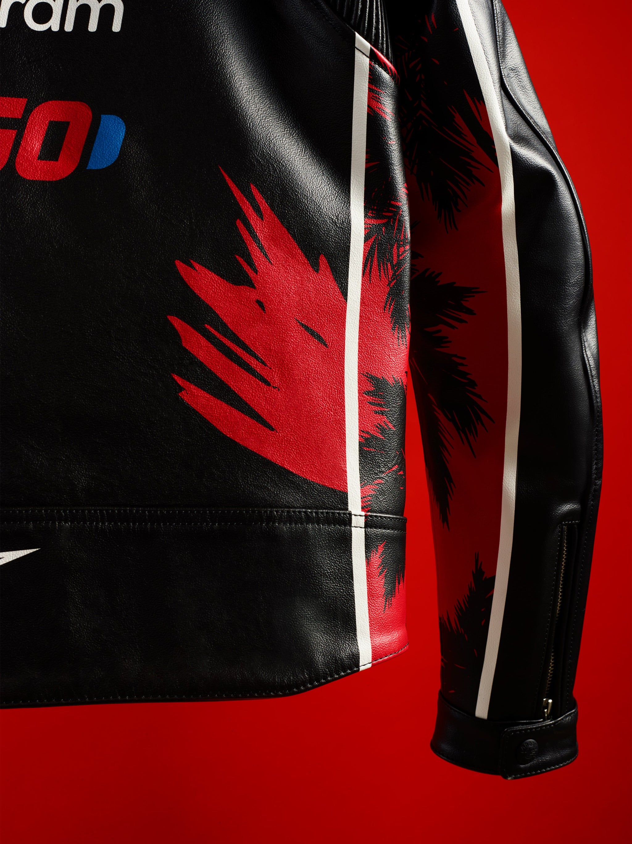 PALM ANGELS + ALPINESTARS X MONEYGRAM HAAS F1 TEAM JACKET