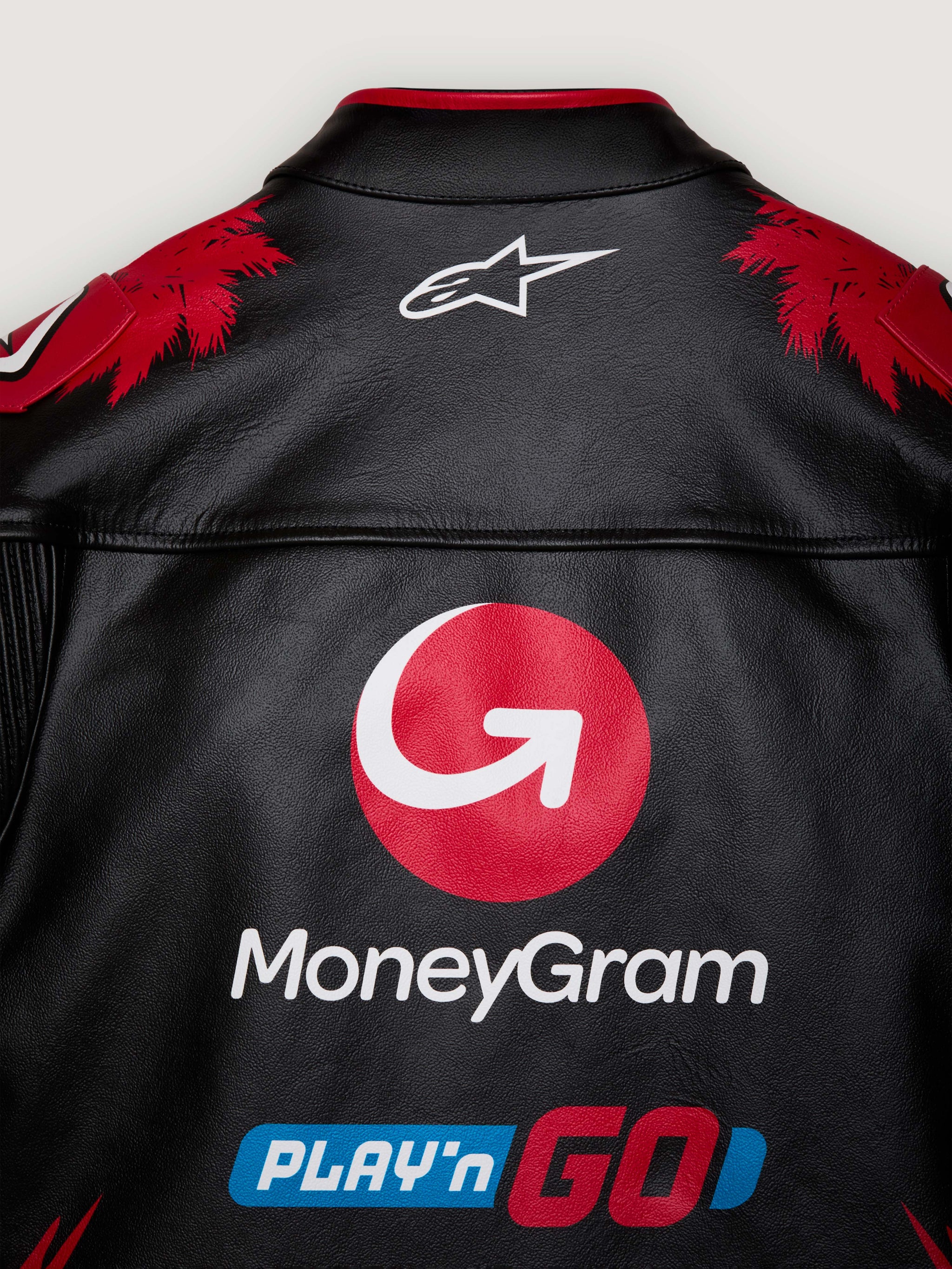 PALM ANGELS + ALPINESTARS X MONEYGRAM HAAS F1 TEAM JACKET