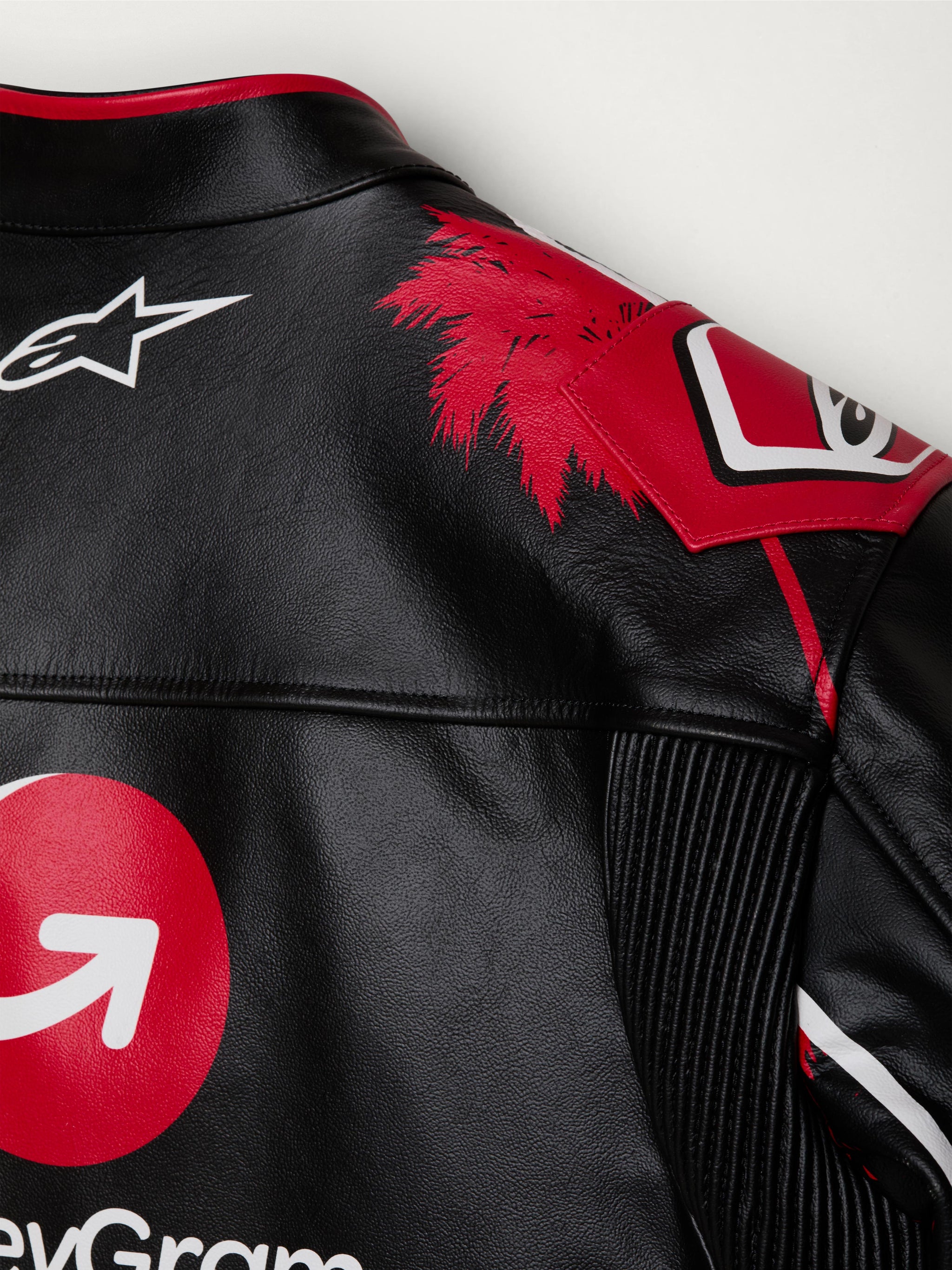 PALM ANGELS + ALPINESTARS X MONEYGRAM HAAS F1 TEAM JACKET