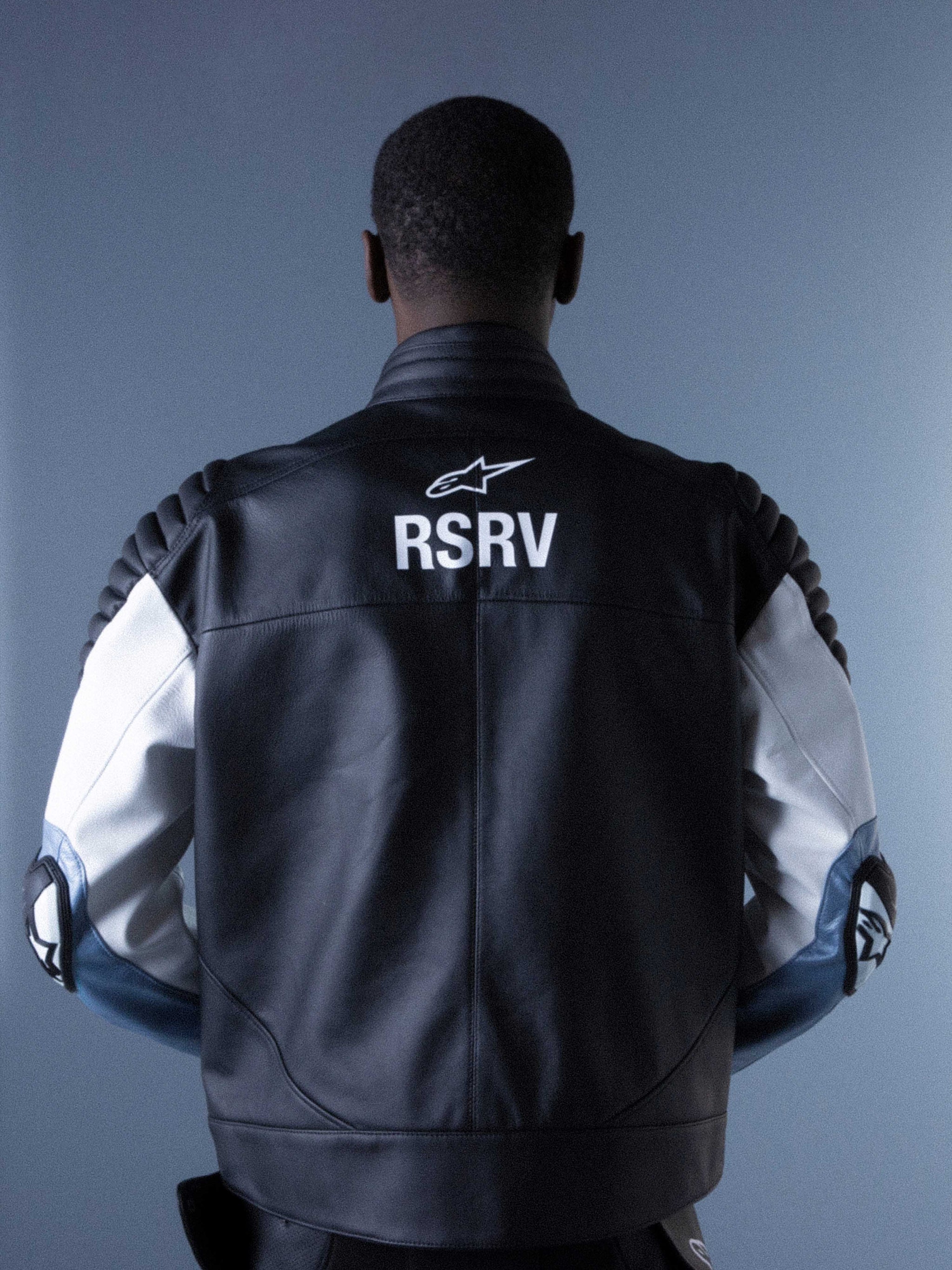 RSRV Threadline Leather Jacket
