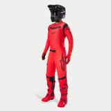 Alpinestars Supertech Ember LE Jersey, Motocross Gear, Men's, Red Fluo and Black, lightweight stretch mesh construction.