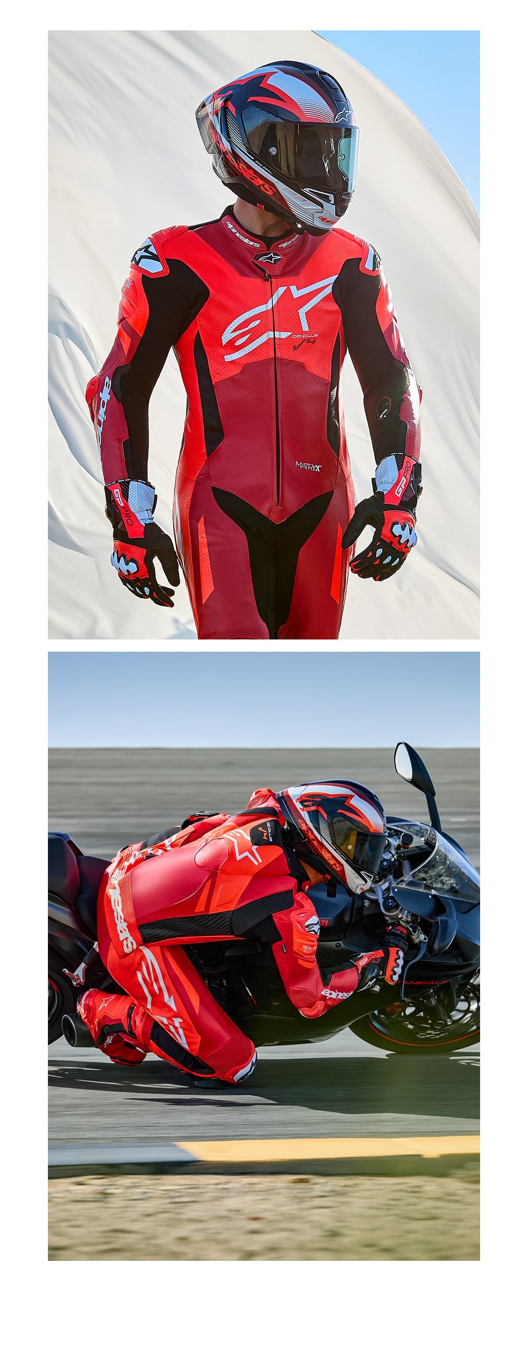 Gp Plus V4 Sprint 1Pc Leather - Motorcycle Suits | Alpinestars®