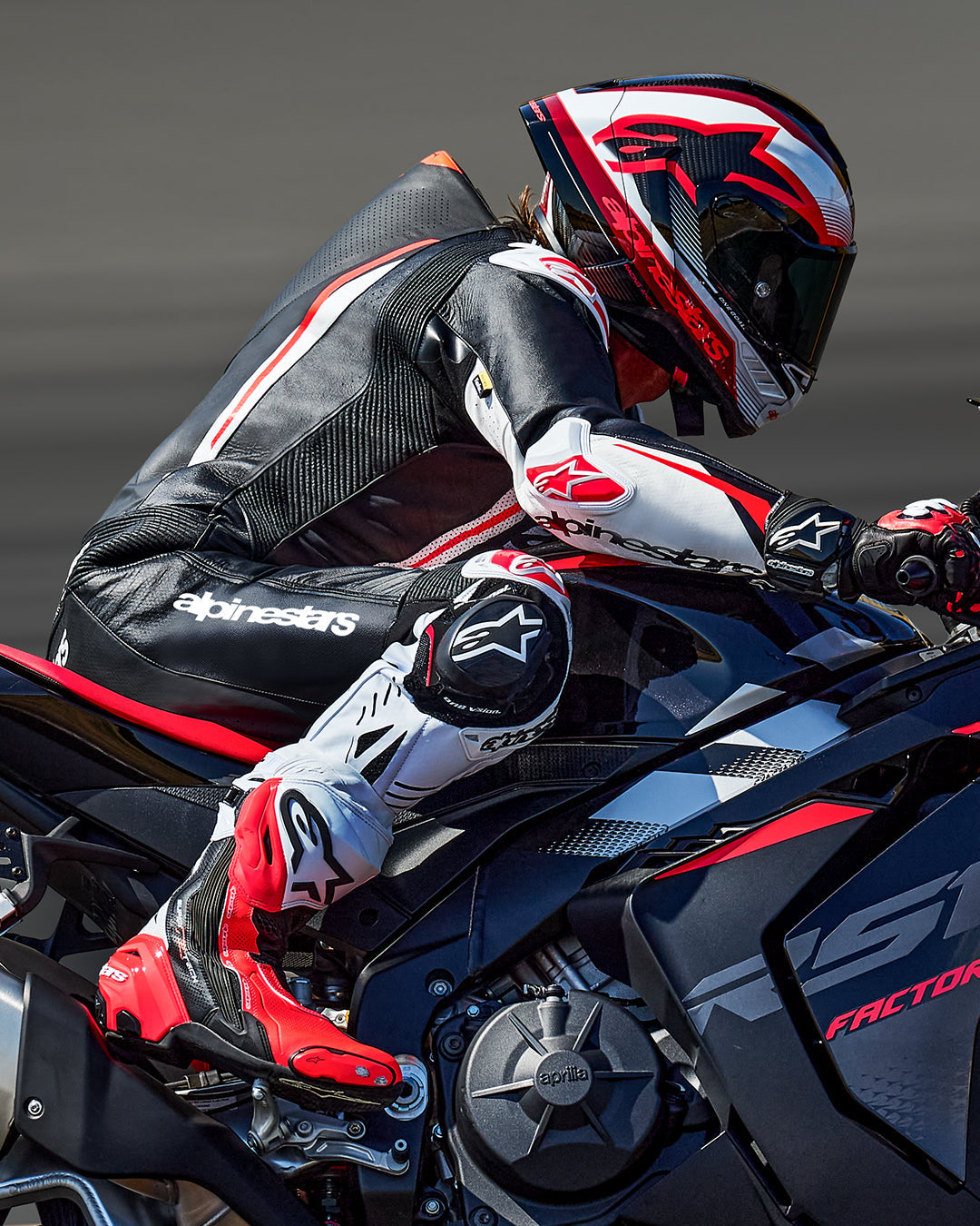 GP Tech V5 1PC Leather Suit - Motorcycle Suit | Alpinestars®