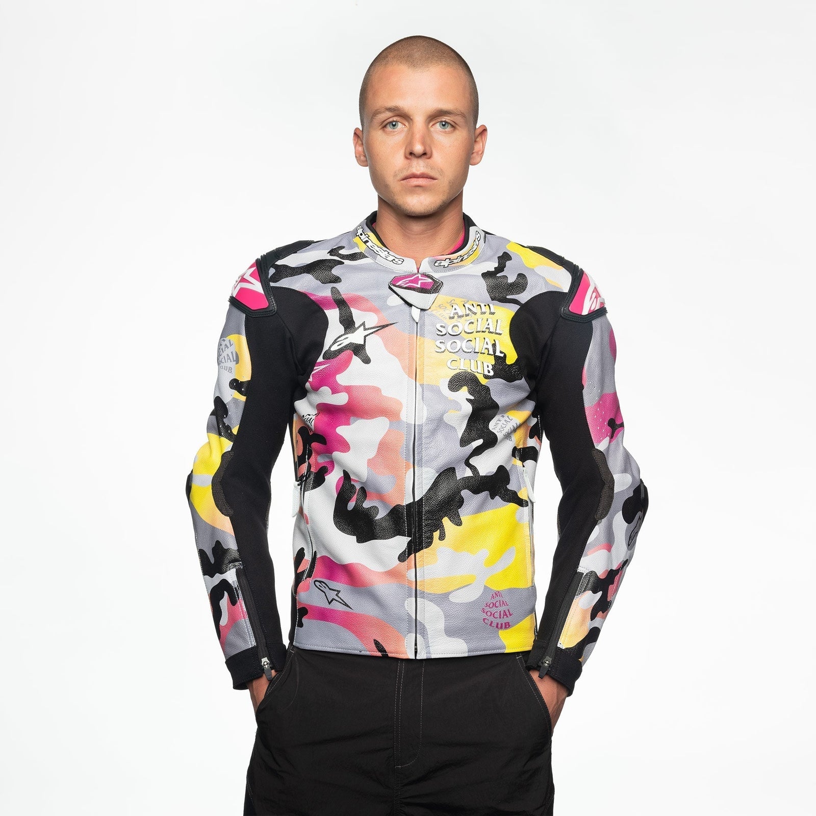 Limited Edition Alpinestars ASSC Veste en cuir