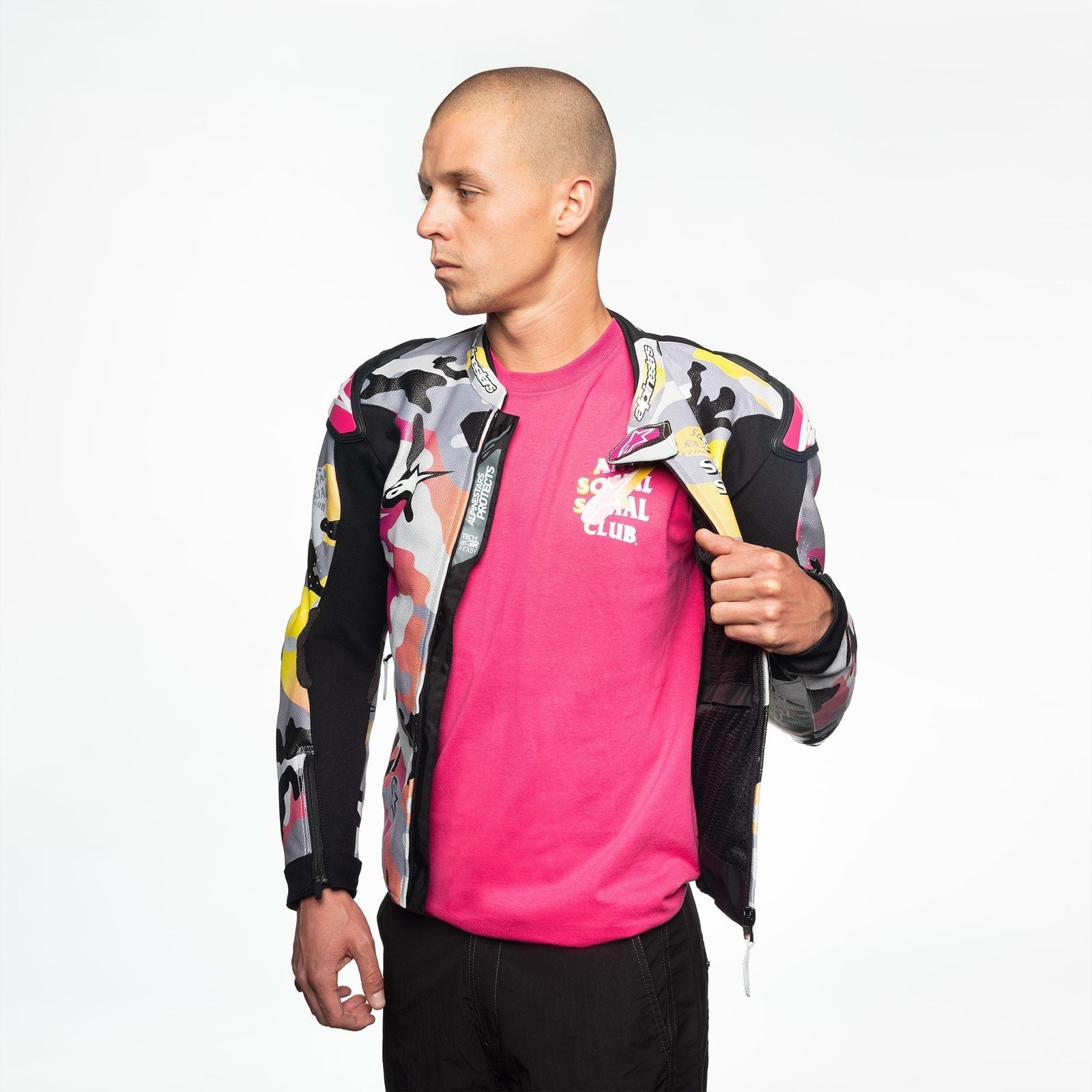 Limited Edition Alpinestars ASSC Veste en cuir