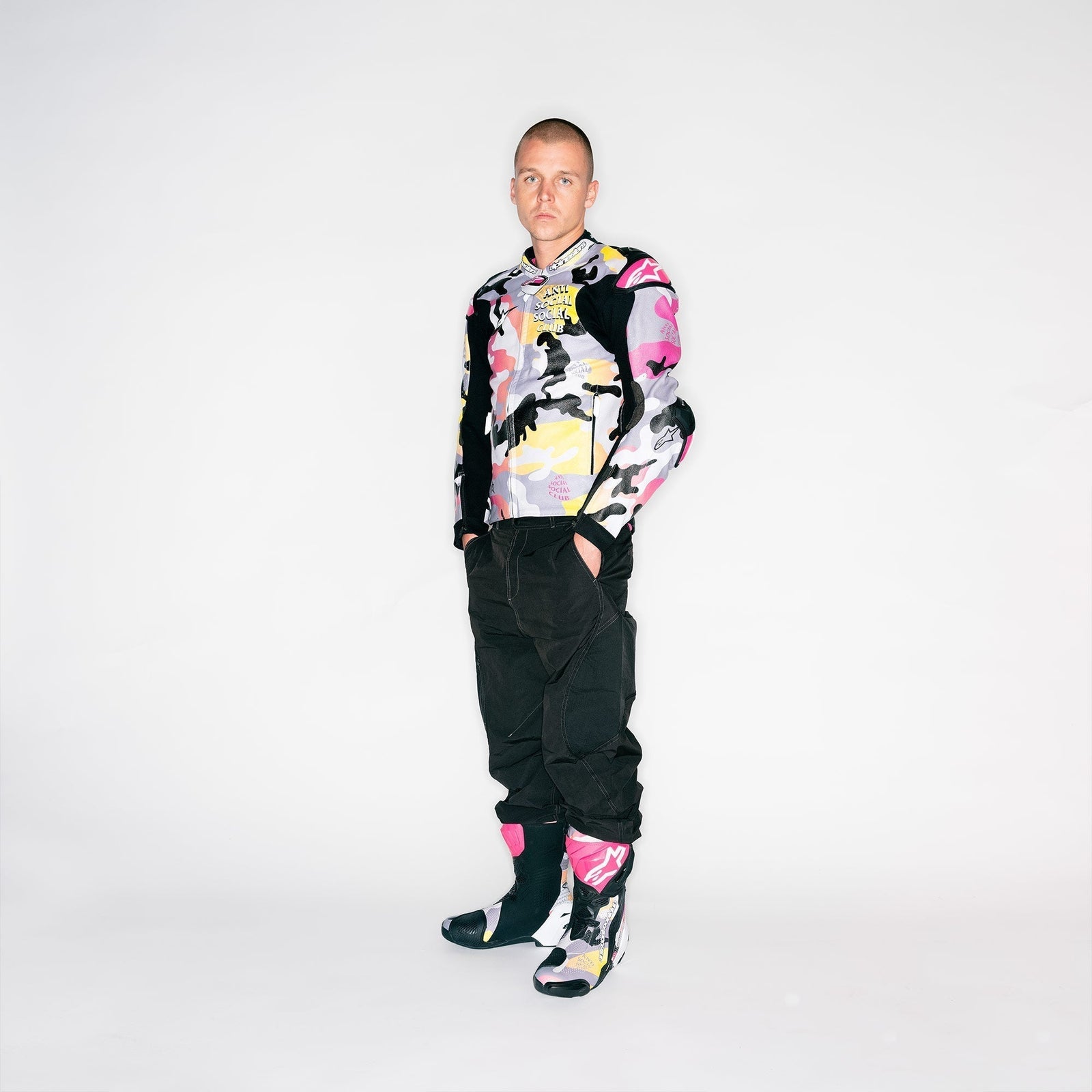 Limited Edition Alpinestars ASSC Veste en cuir